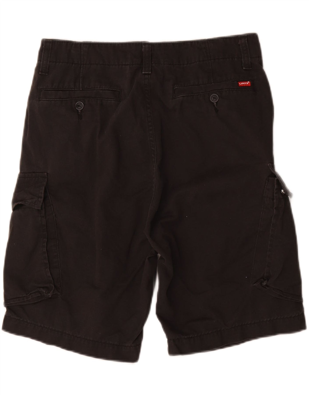 Pantaloni scurți cargo pentru bărbați Levi's W30, bumbac mediu negru