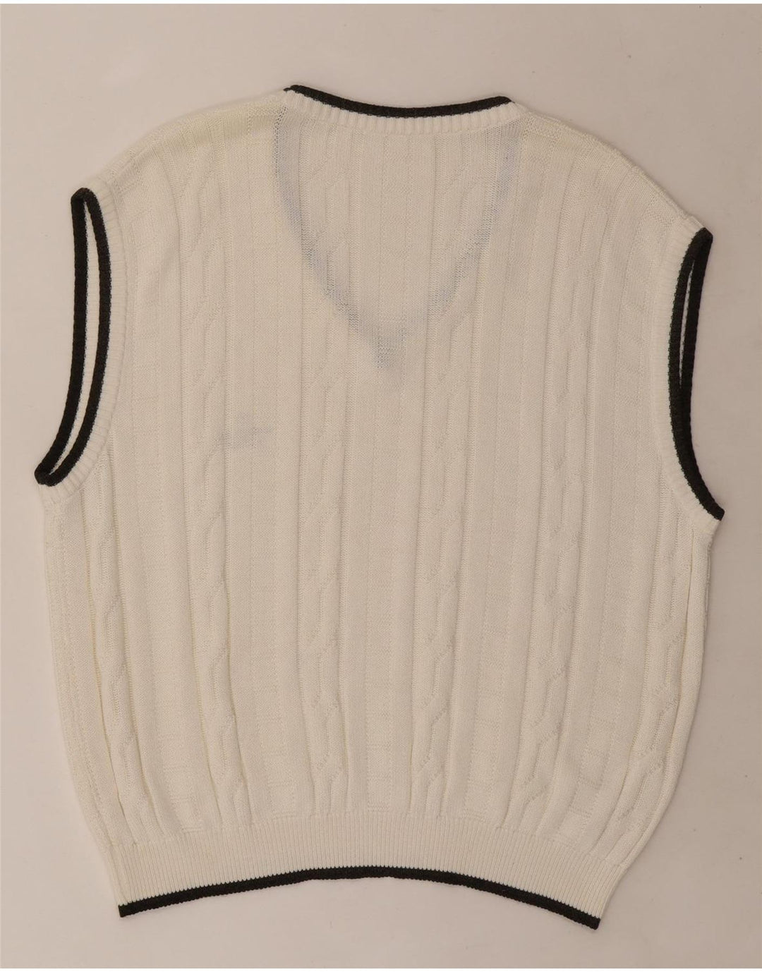VINTAGE Vest pentru bărbați Tank Top XL Alb