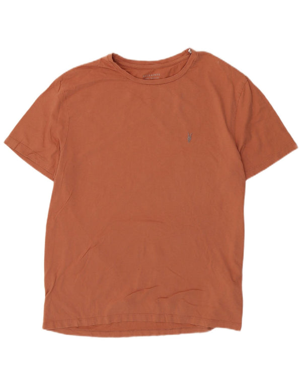 Tricou pentru bărbați All Saints Top mare din bumbac maro