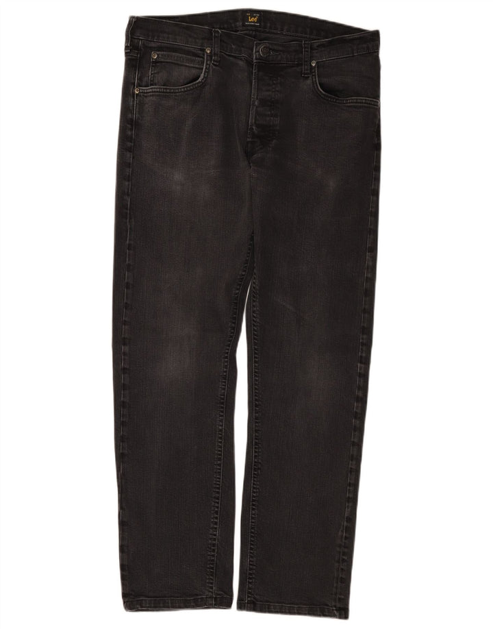 Blugi Lee Daren Straight pentru bărbați W33 L29 bumbac negru