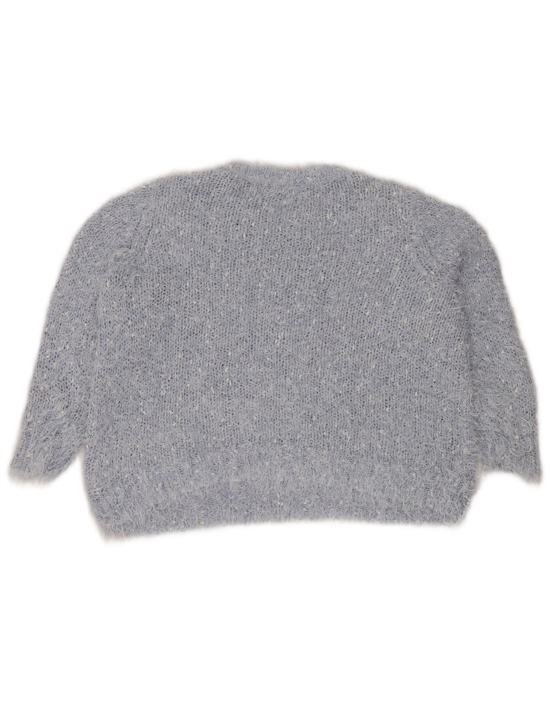 Pulover pentru femei Marks & Spencer cu decolteu triplu UK 20 2XL Albastru Poliester
