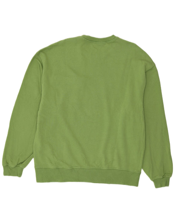 Pulover pentru bărbați Zara XL Bumbac verde