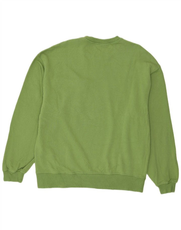 Pulover pentru bărbați Zara XL Bumbac verde