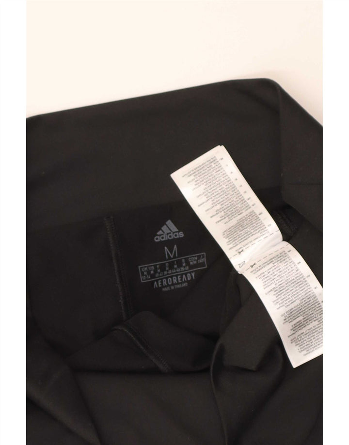 Pantaloni Aeroready pentru femei Adidas UK 12/14 Poliester mediu negru