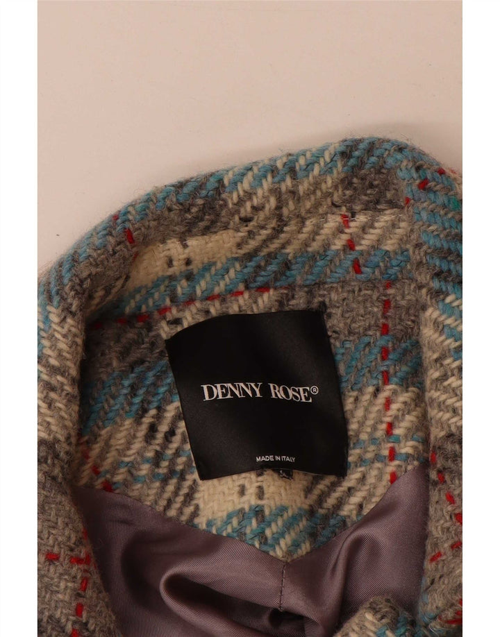 Denny Rose Palton dublu pentru femei UK 8, mic, multicolor