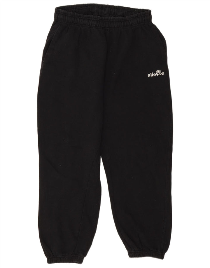 Pantaloni de trening pentru bărbați Ellesse Joggeri mari, negru, bumbac