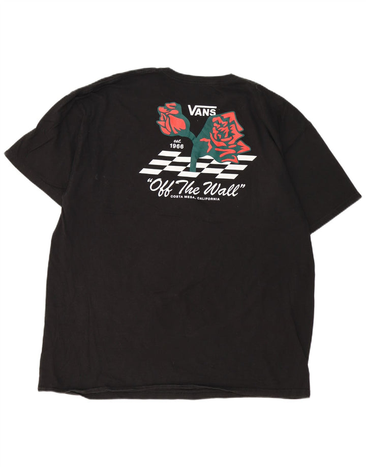 Tricou grafic pentru bărbați VANS Top 2XL bumbac negru
