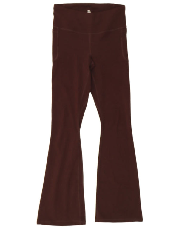 Pantaloni de trening Under Armour Flare pentru femei UK 16 Large Burgundy