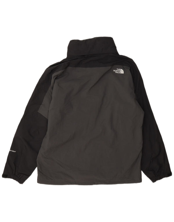 Jachetă de ploaie cu glugă The North Face Hyvent pentru bărbați UK 38 Medium Gri Colorblock