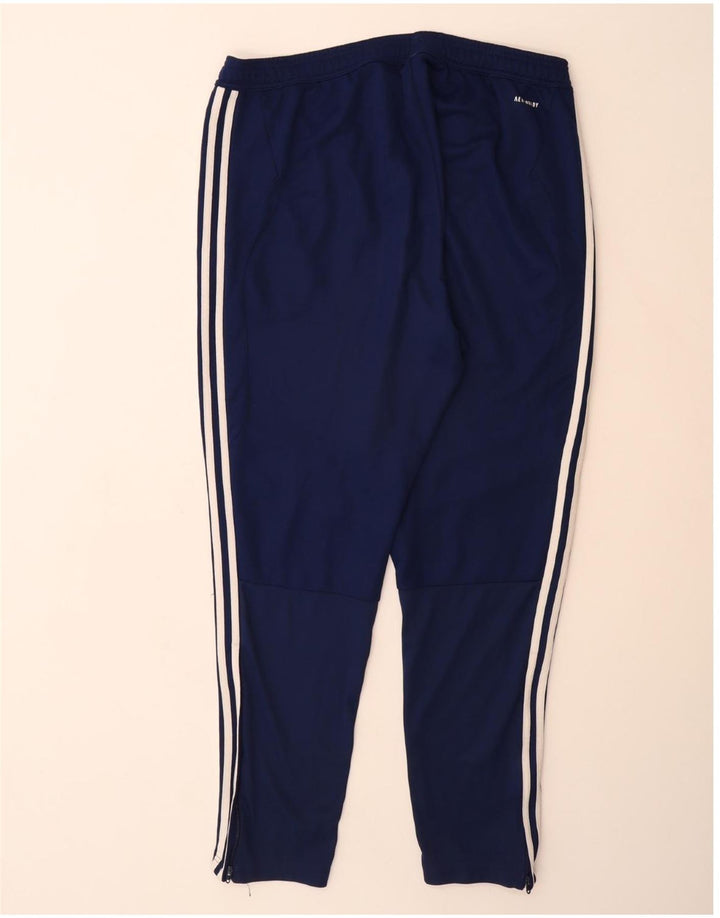 Pantaloni de trening ADIDAS Aeroready pentru bărbați, XL, poliester bleumarin
