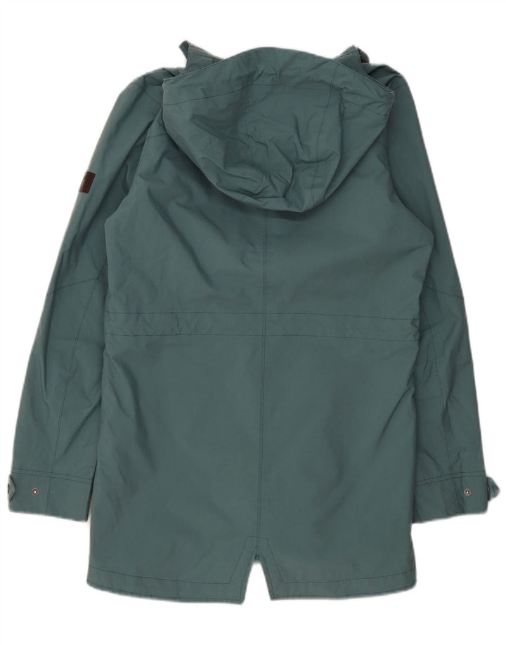 JACK WOLFSKIN Pelernă de ploaie cu glugă pentru femei UK 8/10 Poliamidă verde mică