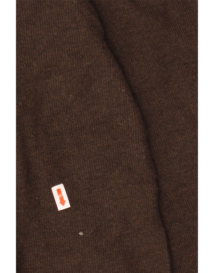 Top pentru bărbați IZOD cu mânecă lungă 2XL maro din bumbac color bloc