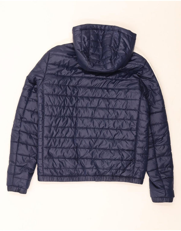 Jachetă căptușită cu glugă Puma pentru bărbați UK 38 Medium bleumarin poliester