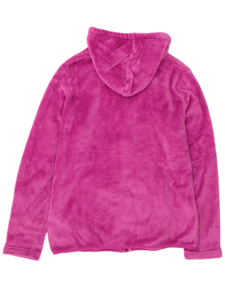Jachetă fleece cu glugă pentru femei Brugi UK 18 XL roz poliester