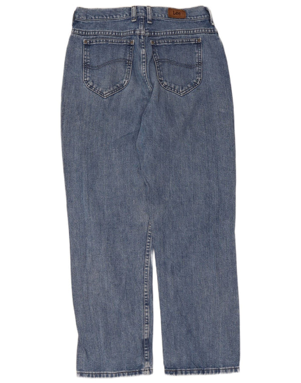 Blugi Lee pentru femei mici, drepti, US 6 Medium W28 L28 Blue Bumbac