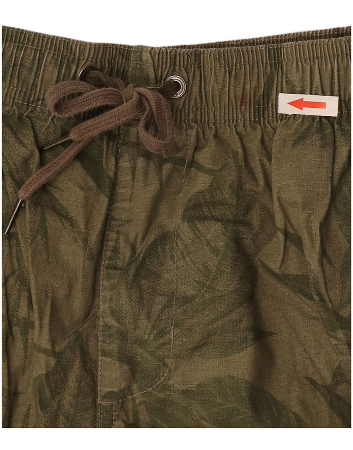 Pantaloni scurți sport pentru bărbați Billabong Medium Khaki Floral