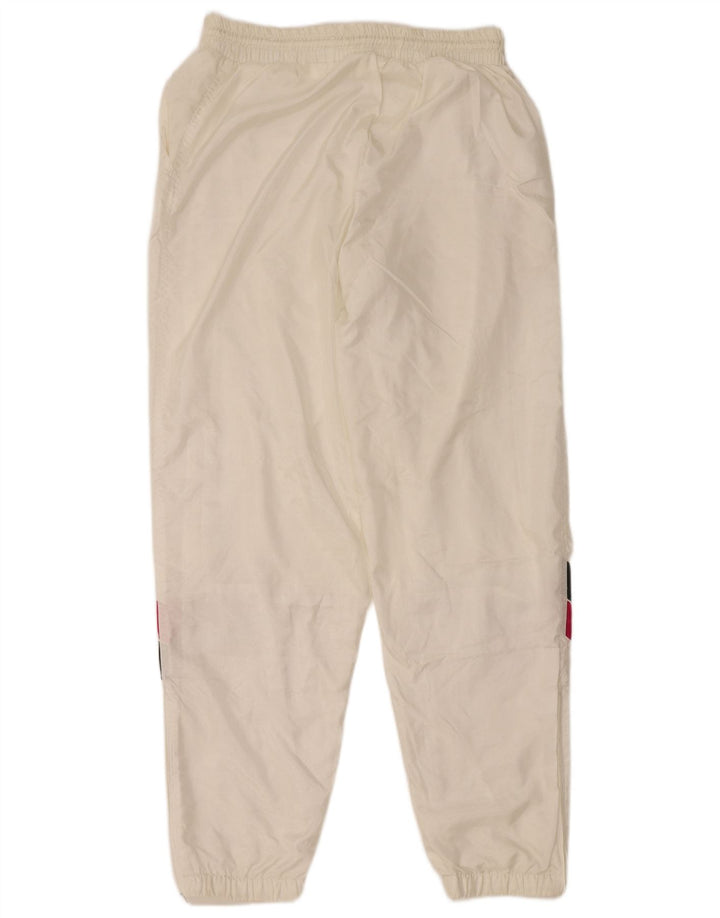 Pandora Pantaloni de trening pentru bărbați Joggeri mari, alb, poliamidă color bloc