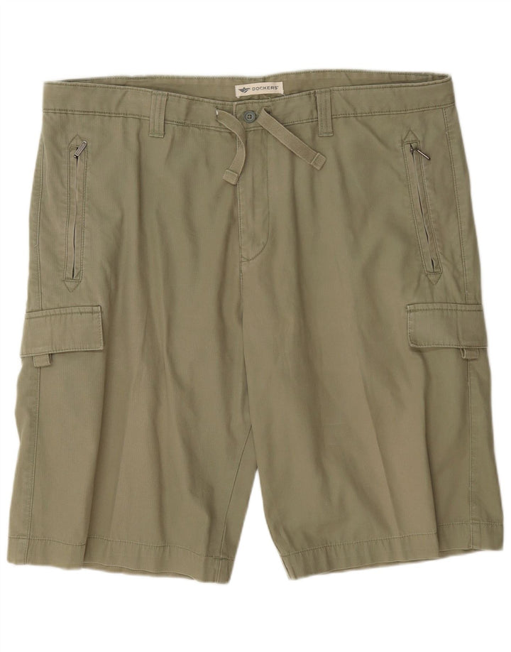 Pantaloni scurti cargo pentru bărbați Dockers W38 XL kaki