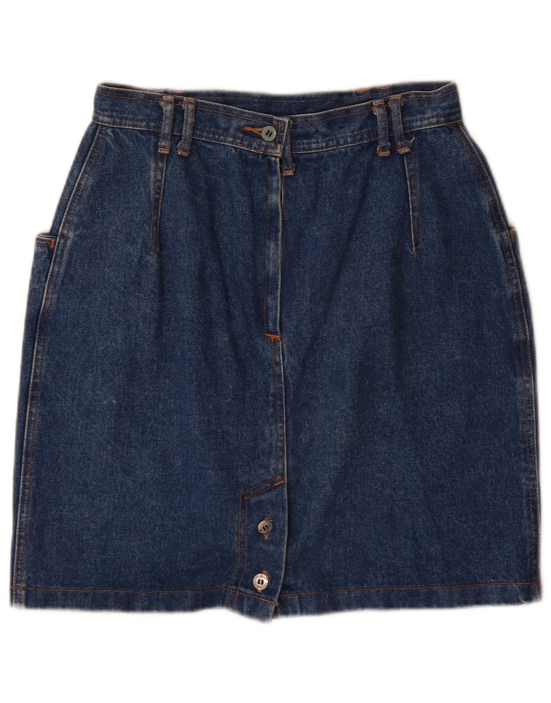 Fusta de blugi pentru femei French Connection W26 Small Blue