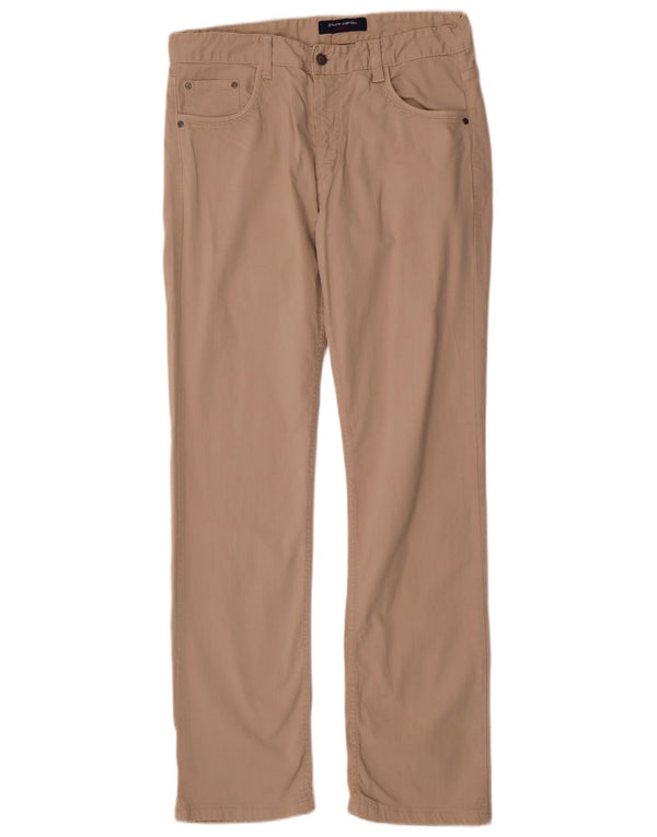 Pantaloni chino slim pentru bărbați Pierre Cardin Mici L36 L33 Bumbac bej