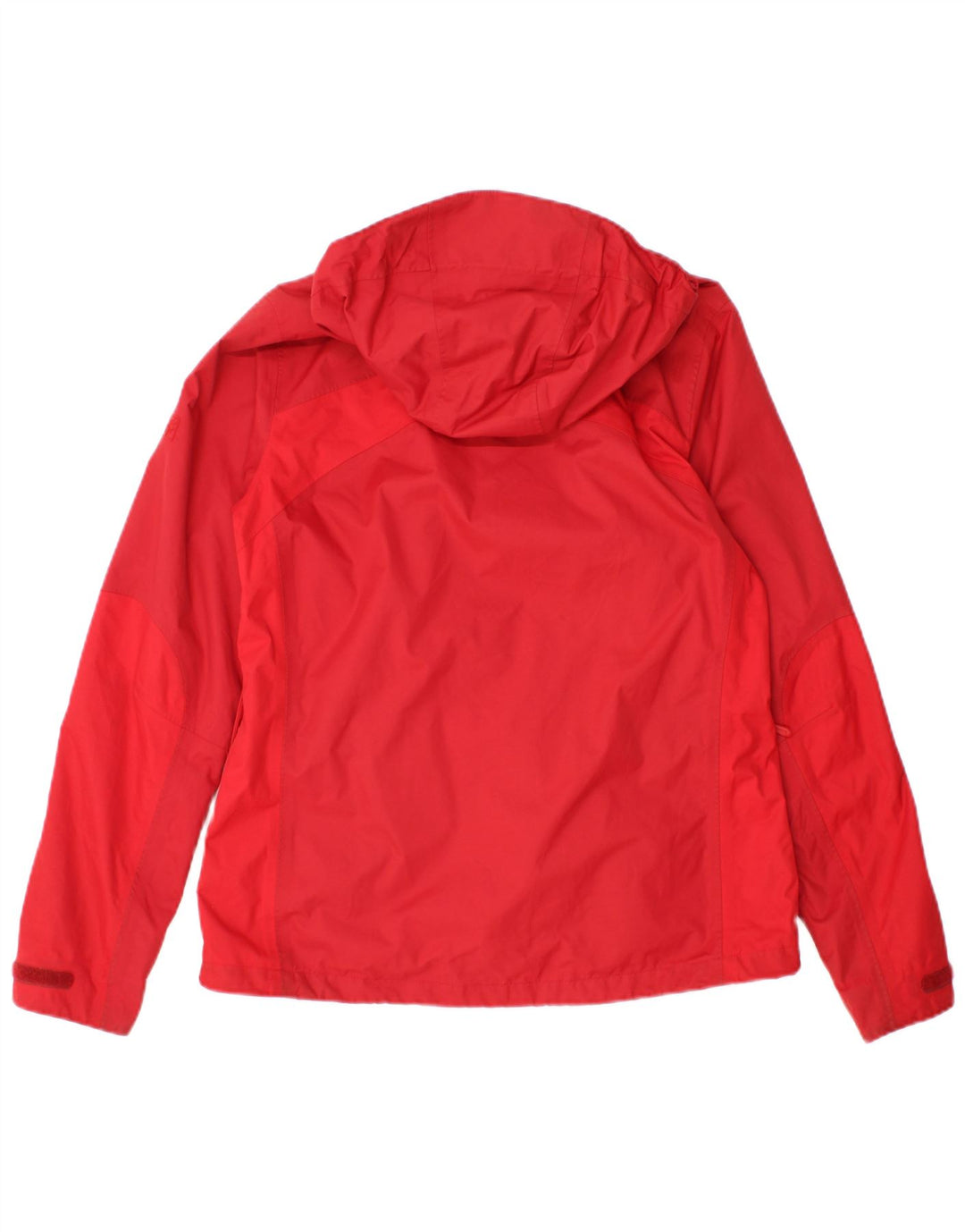 Jachetă de ploaie cu glugă pentru femei JACK WOLFSKIN UK 8/10 Poliamidă roșie mică