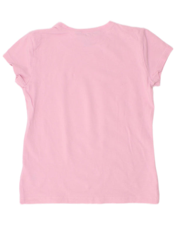 Polo Ralph Lauren Girls T-Shirt Top 8-9 Years Medium Pink Cotton