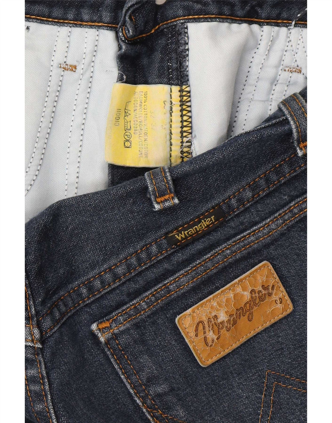 Blugi Bootcut Wrangler pentru femei W32 L32 Bumbac albastru
