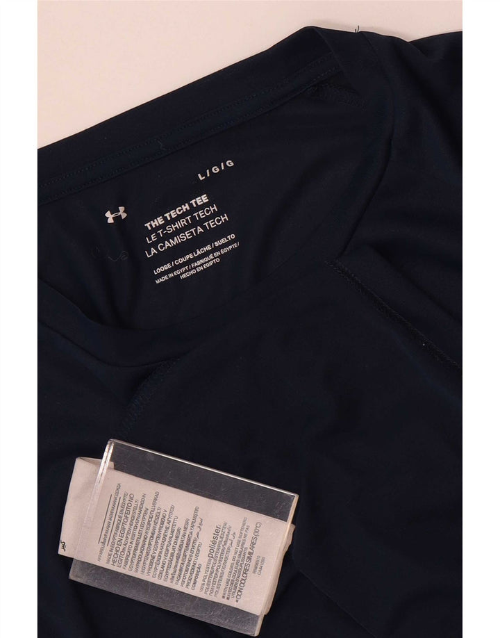 Tricou Under Armour pentru bărbați Top mare poliester bleumarin