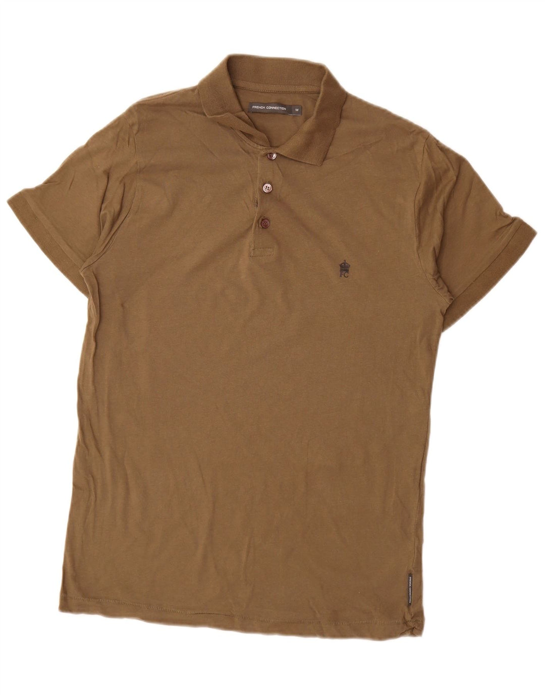 Tricou polo pentru bărbați French Connection, bumbac kaki mediu