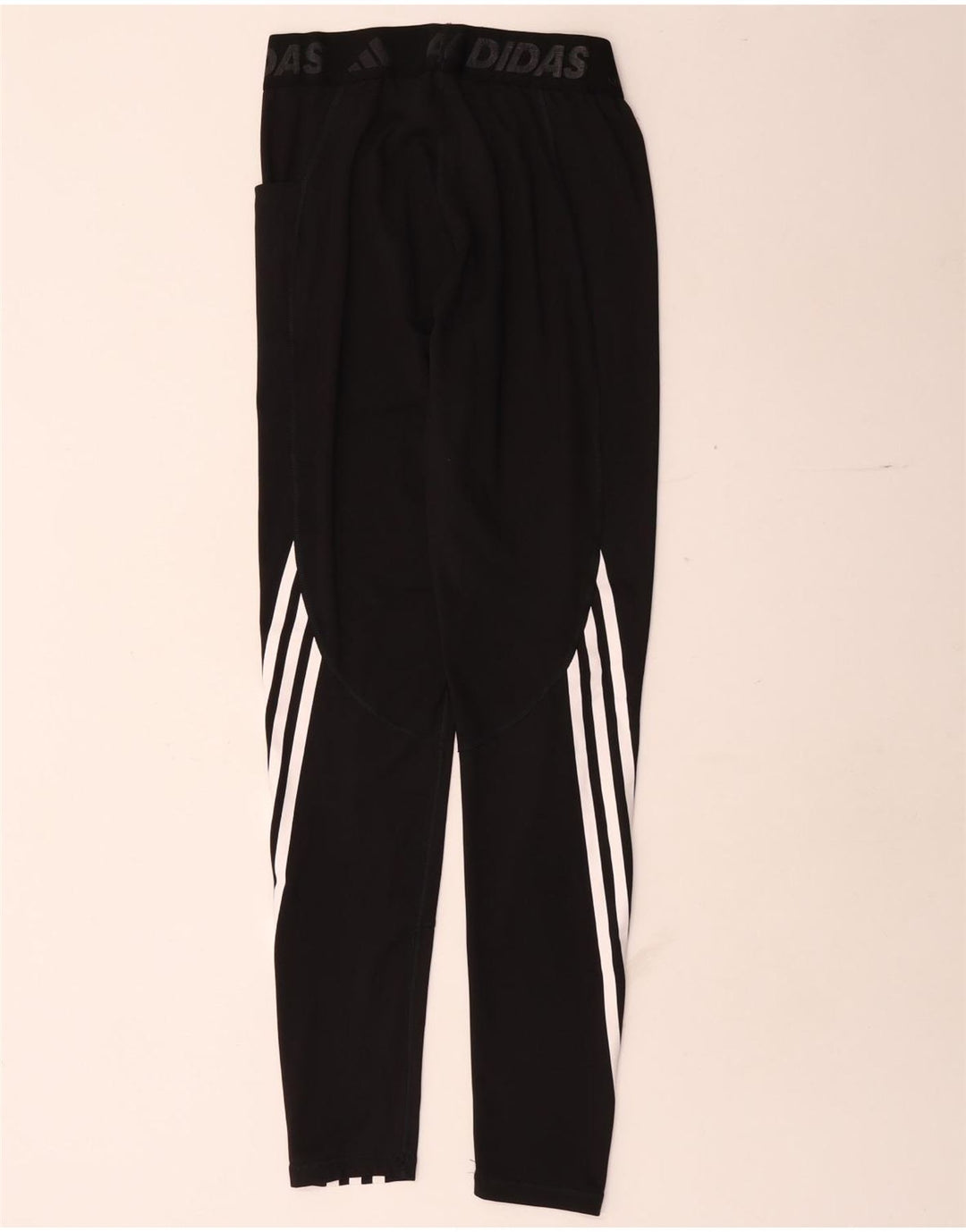 Leggings cu grafic pentru femei Adidas UK 8 Poliester negru mic