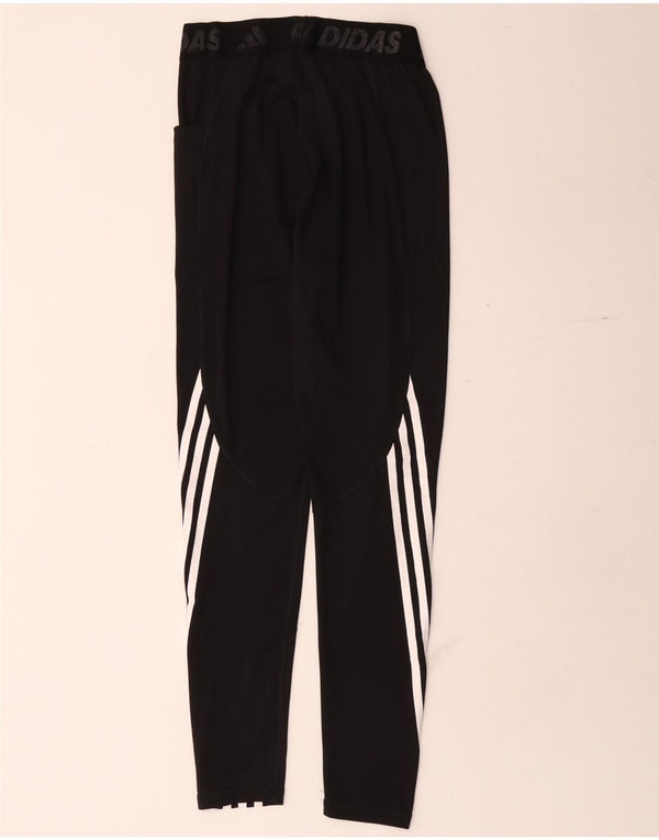 Leggings cu grafic pentru femei Adidas UK 8 Poliester negru mic