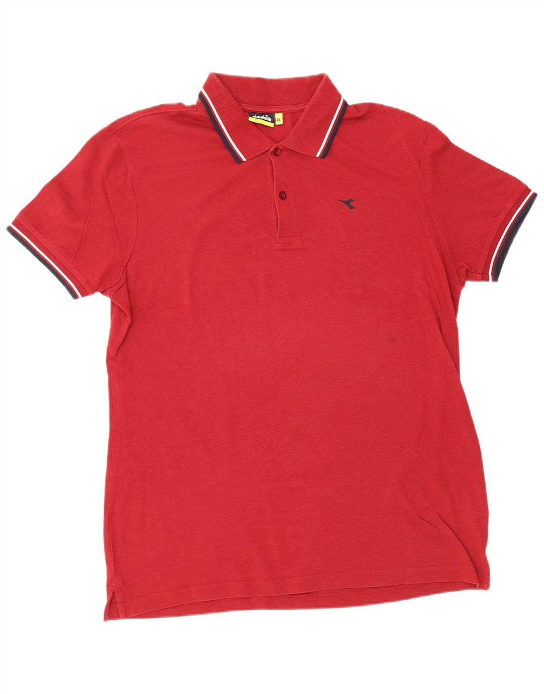 DIADORA Tricou Polo XL Roșu Bumbac