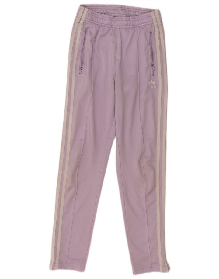 Pantaloni de trening pentru fete ADIDAS 11-12 ani Poliester violet