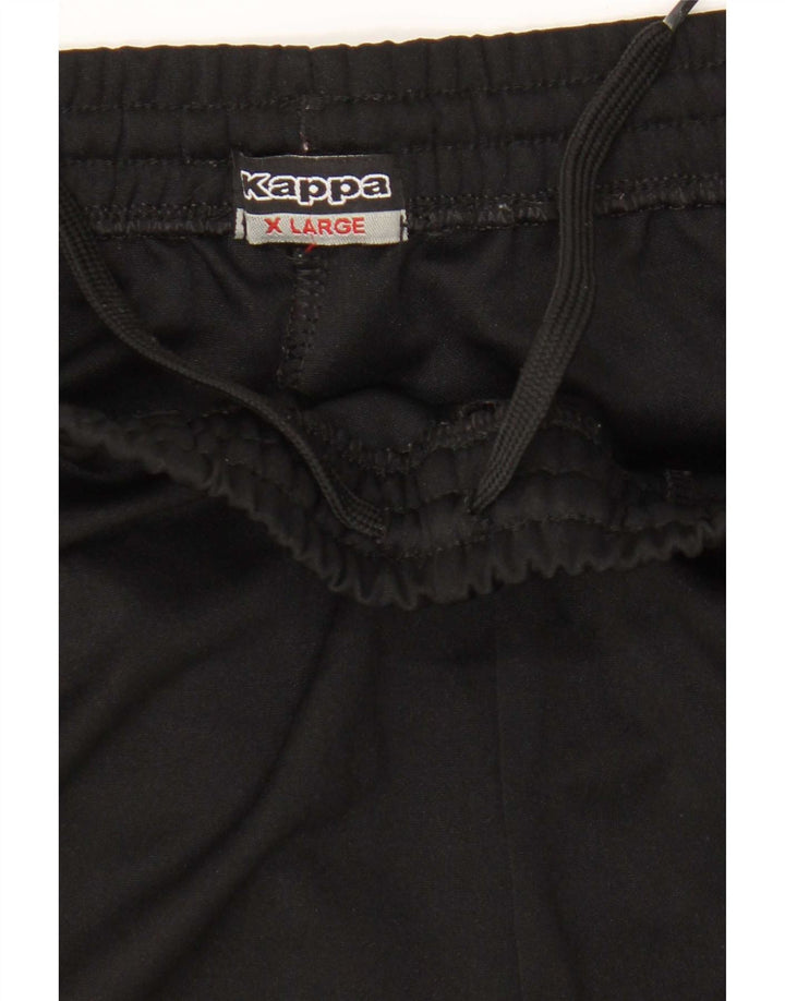 Pantaloni de trening cu grafică pentru bărbați Kappa XL poliester negru