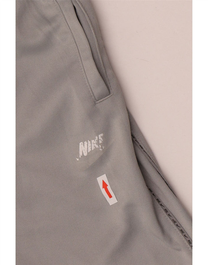 Pantaloni scurți sport grafic Nike pentru băieți 12-13 ani, mari, gri, poliester