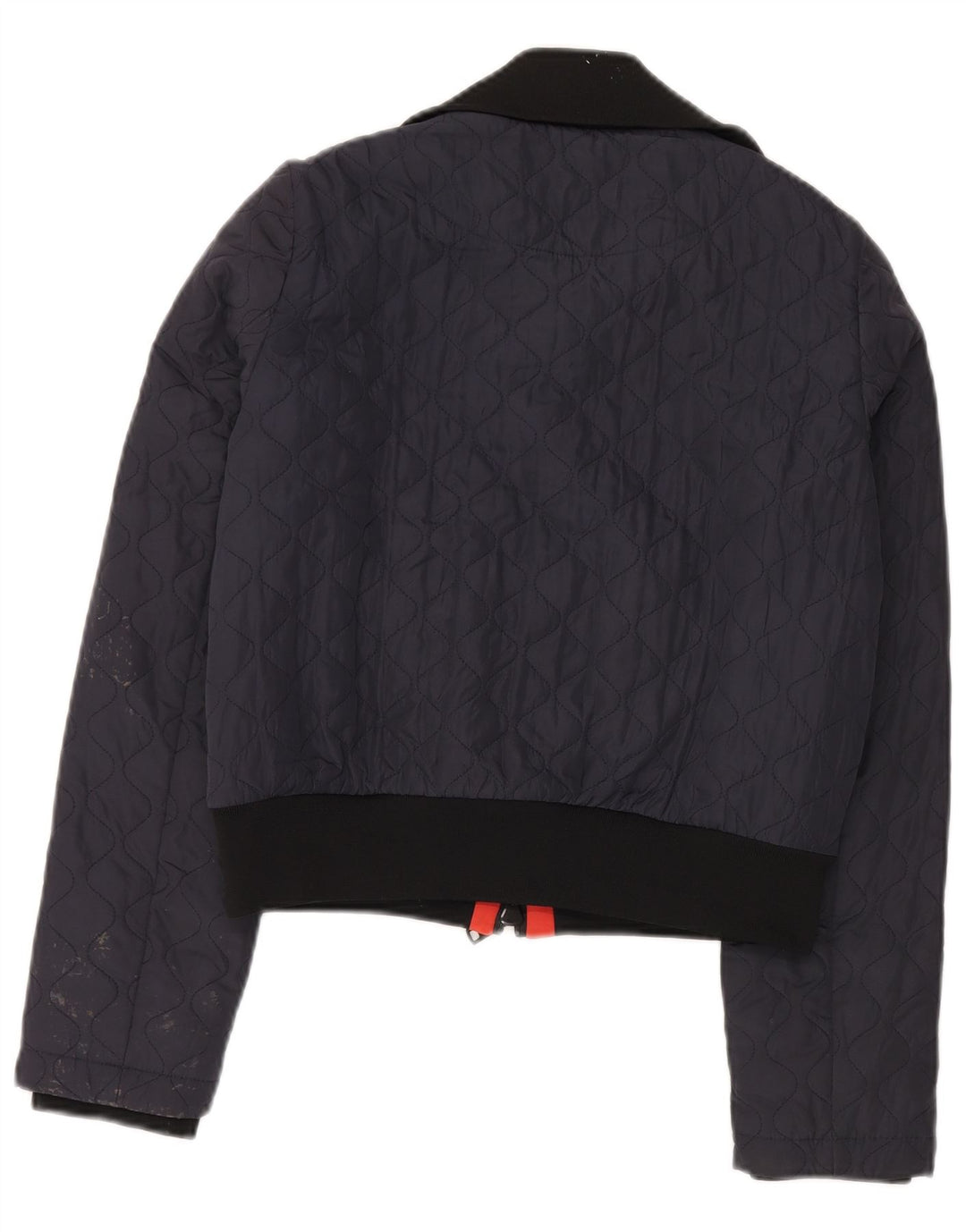 Jachetă matlasată pentru femei Zara UK 10 Small Bleumarin
