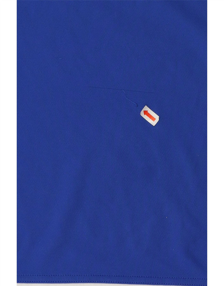 Tricou Adidas Climalite pentru bărbați Top XL, albastru, poliester color bloc