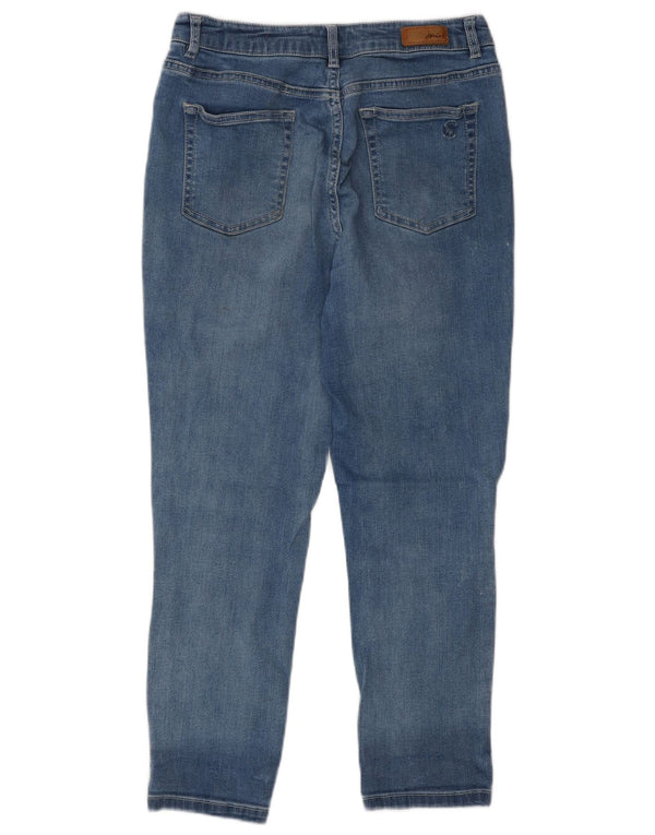 Blugi tăiați pentru femei Joules UK 12 Medium L30 L25 Bumbac albastru