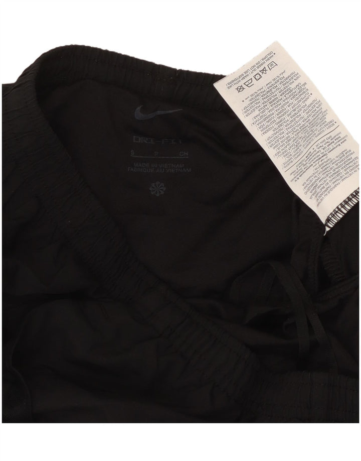 Pantaloni scurți sport Nike Dri Fit pentru bărbați, poliester negru mic