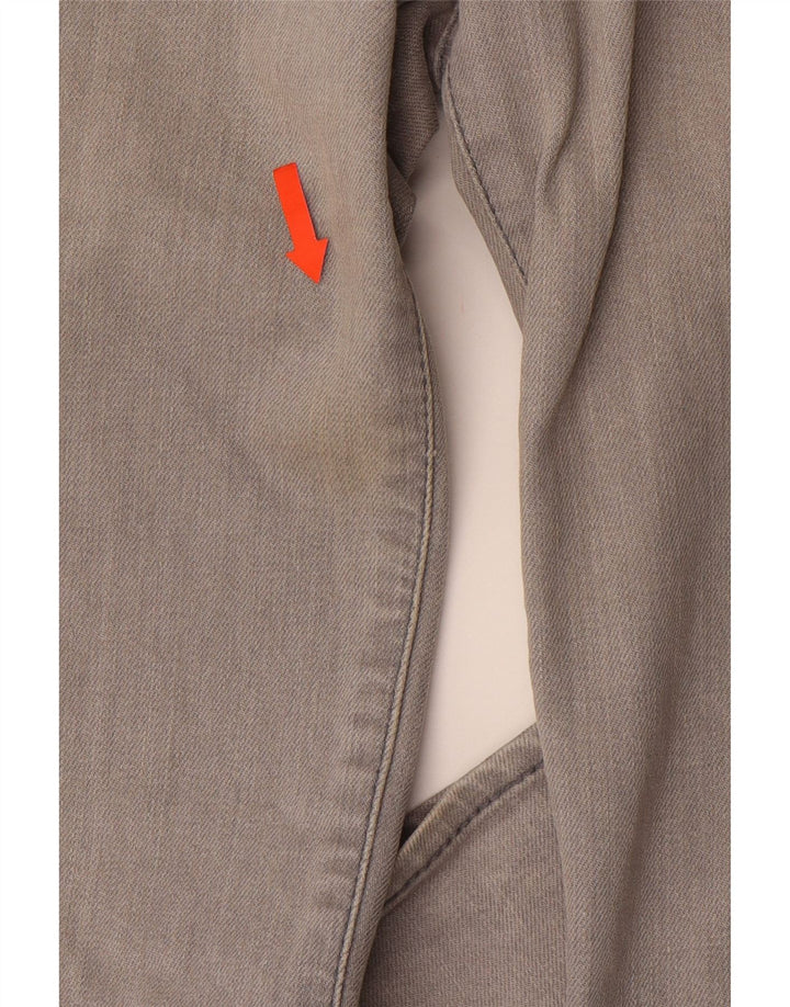 Blugi drepti pentru femei CALVIN KLEIN W28 L33 bumbac gri