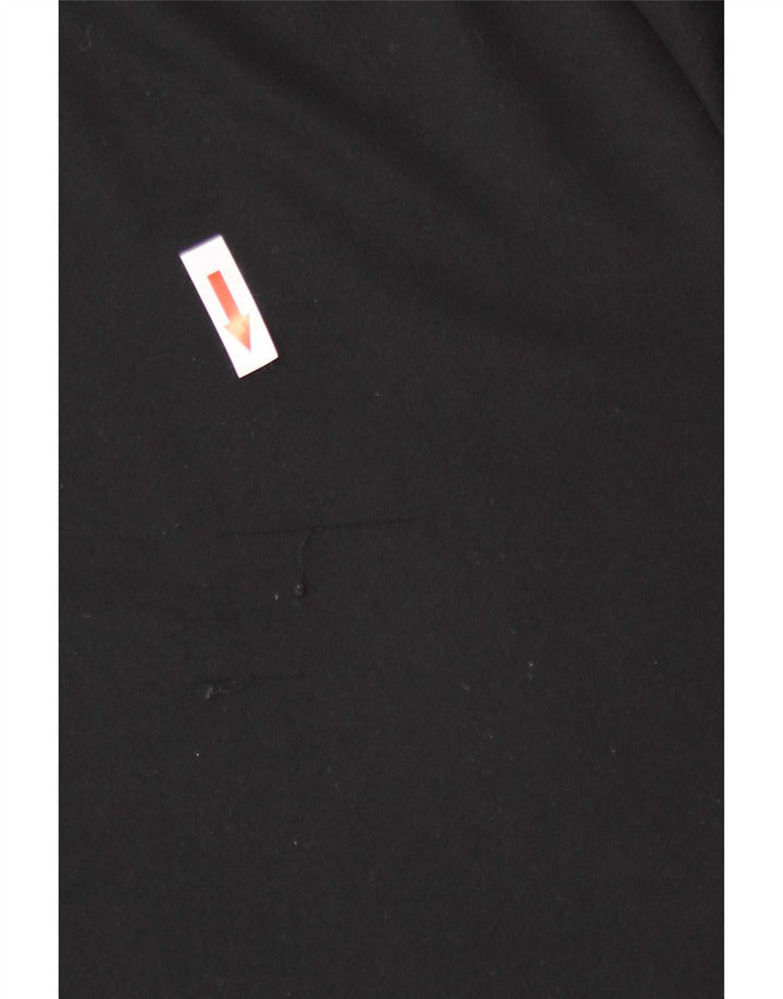 Tricou Adidas Climalite pentru bărbați Top mare, negru, poliester color bloc