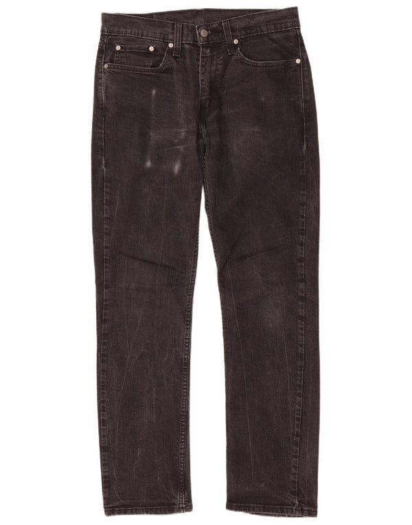 Blugi drepti pentru bărbați Levi's 514 W31 L32 bumbac negru