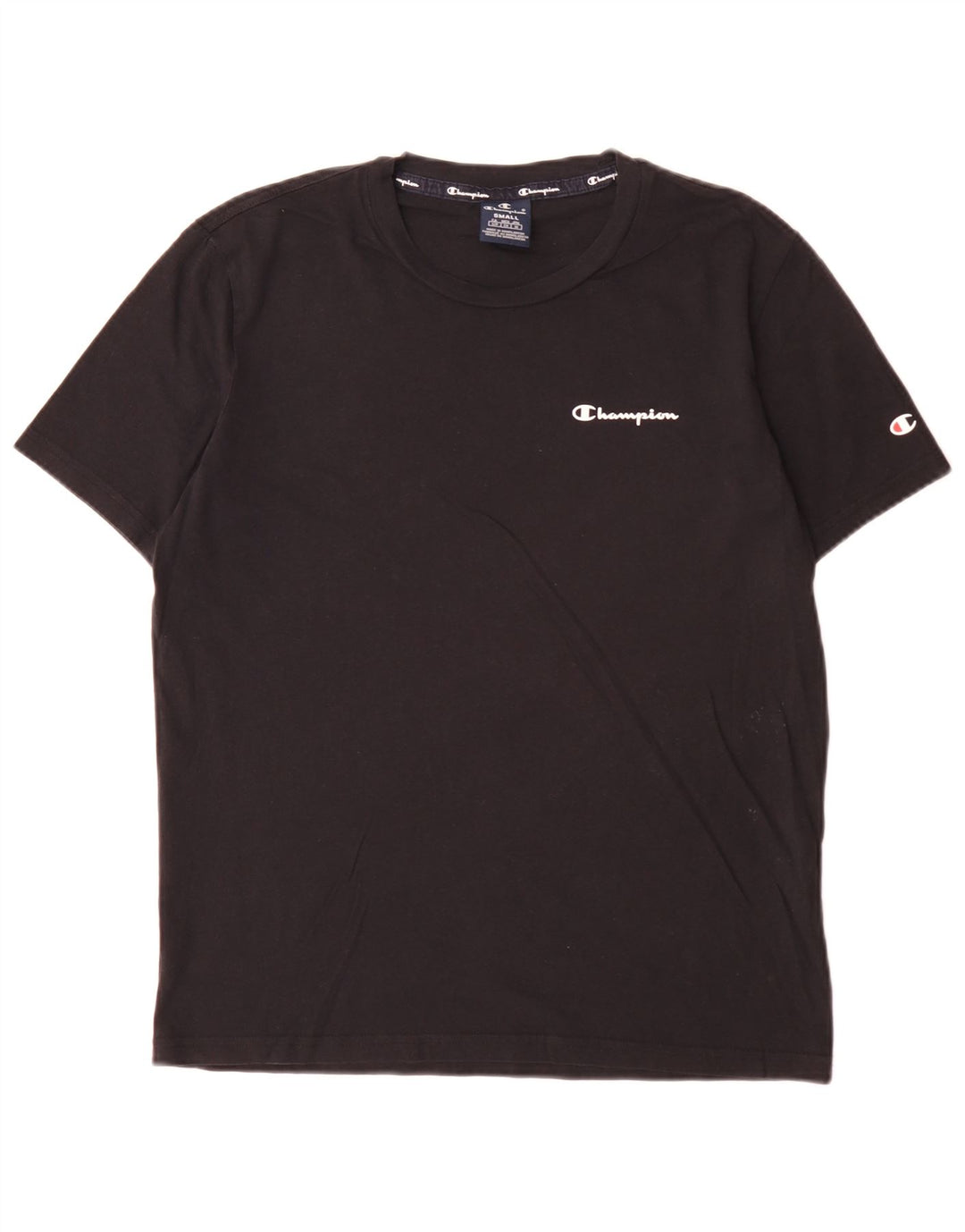 Tricou pentru bărbați Champion Top mic bumbac negru