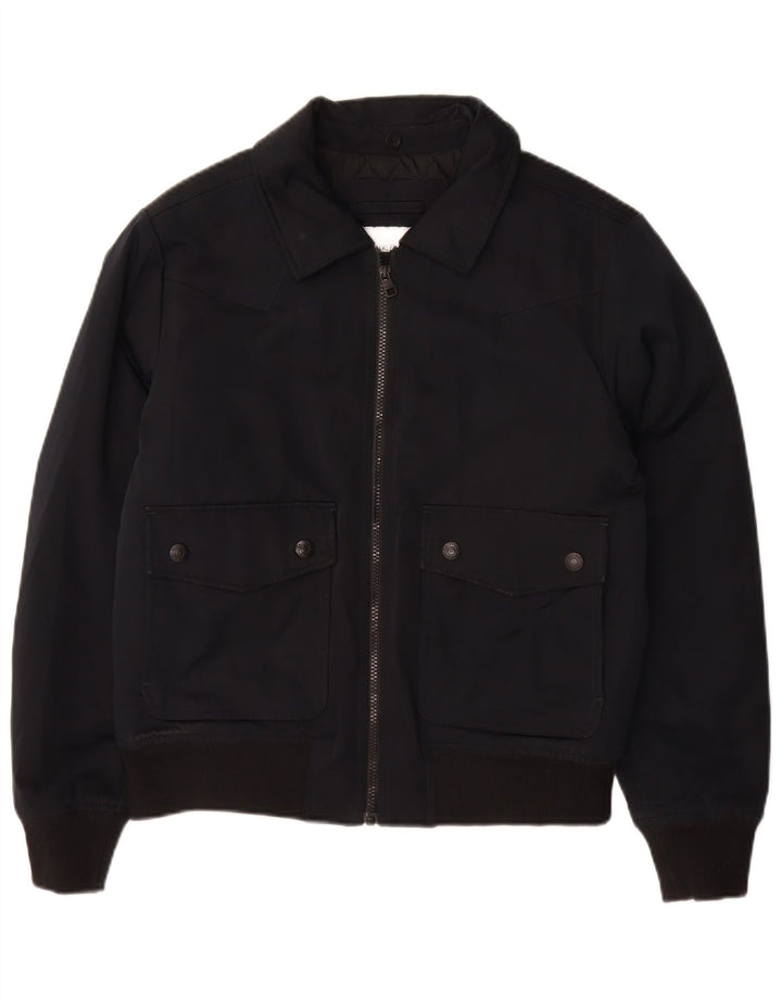 Jachetă Bomber pentru bărbați Calvin Klein Jeans UK 36 Poliester negru mic