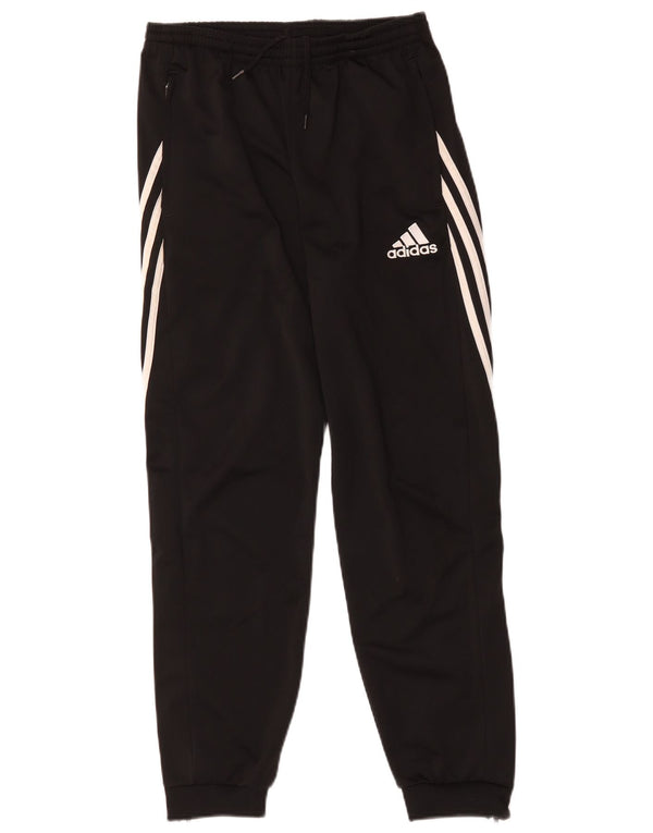 Adidas Băieți Pantaloni Trening Pantaloni Joggeri 13-14 Ani XL Poliester Negru