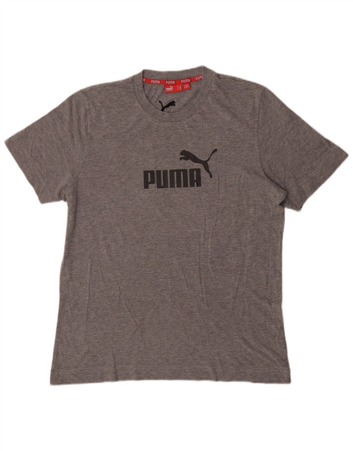 Tricou grafic Puma pentru bărbați Top Medium Gri