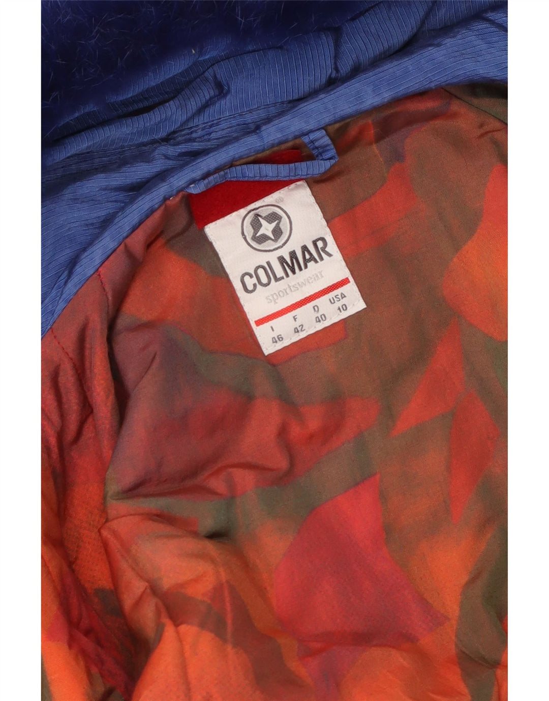 Salopetă de schi Colmar pentru femei IT 46 Large Blue Geometric