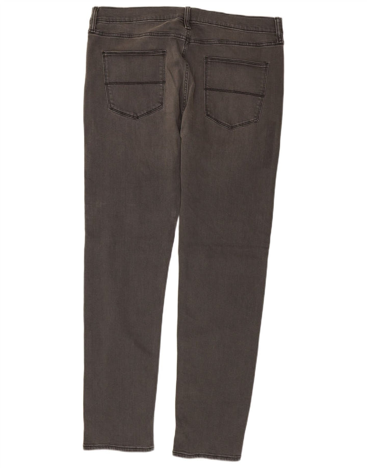 Blugi slim pentru bărbați Marks & Spencer W36 L33 bumbac gri