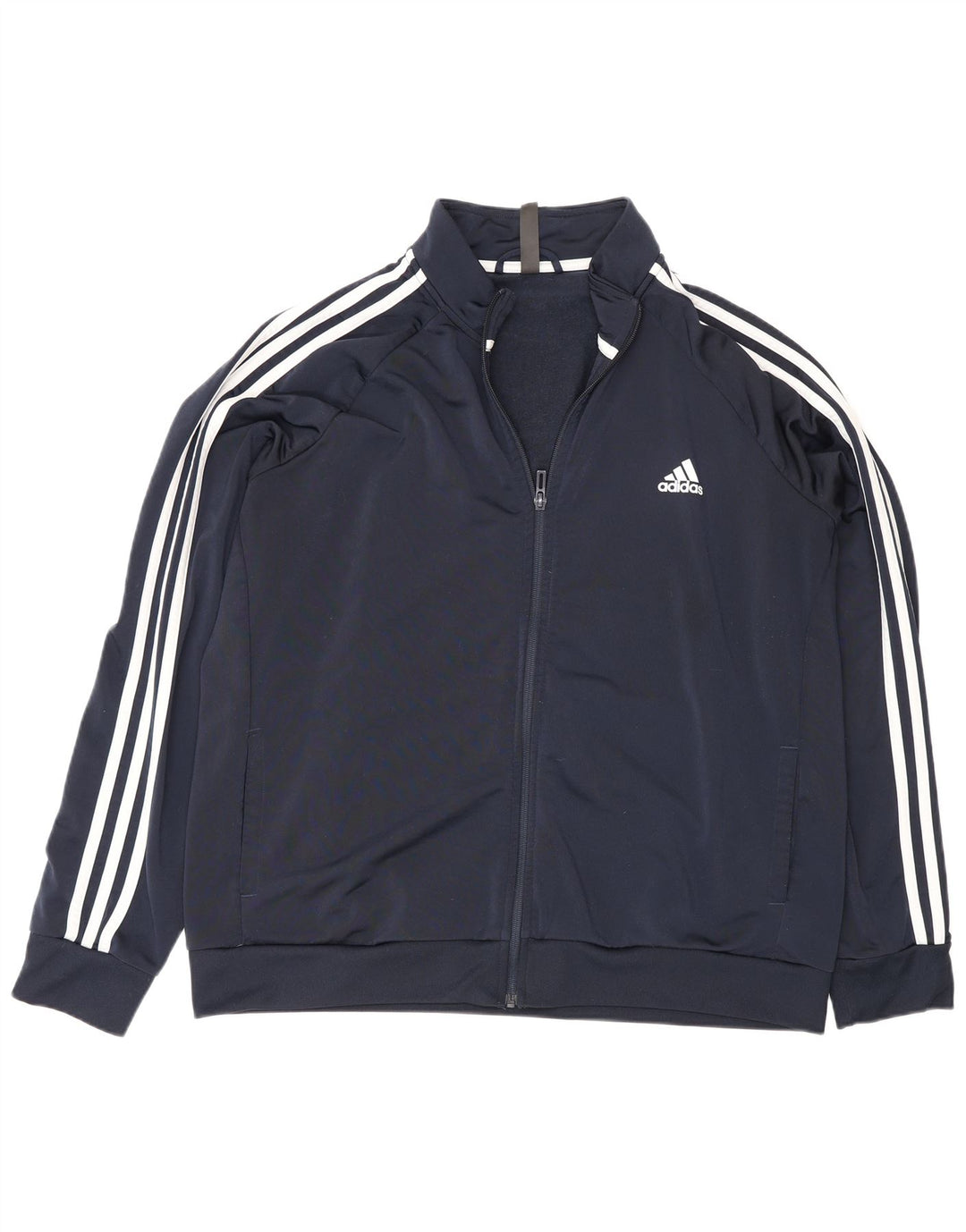 Jachetă de trening Adidas pentru femei UK 24/26 2XL Bleumarin Poliester