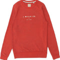 JACK WILLS Mens Graphic Sweatshirt Jumper Small Red Cotton | Vintage Jack Wills | Thrift | Second-Hand Jack Wills | Used Clothing | Messina Hembry 